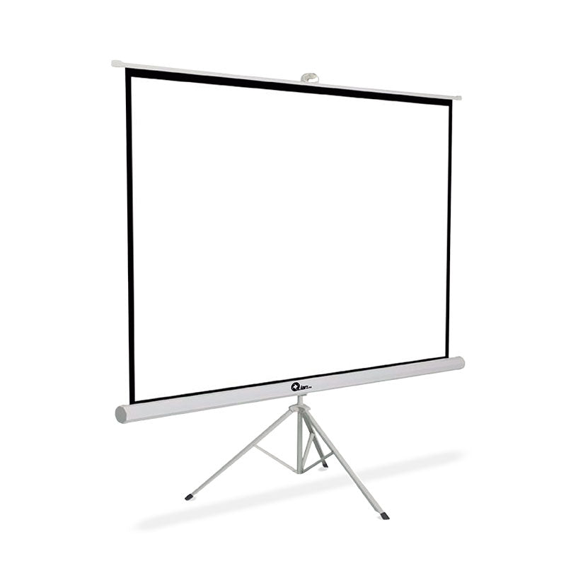 Pantalla proyección tripie 100 pulgadas Qian QPD-69602 - 100 pulgadas, Color blanco Pantalla proyección tripie 100 pulgadas Qian QPD-69602 - 100 pulgadas, Color blanco